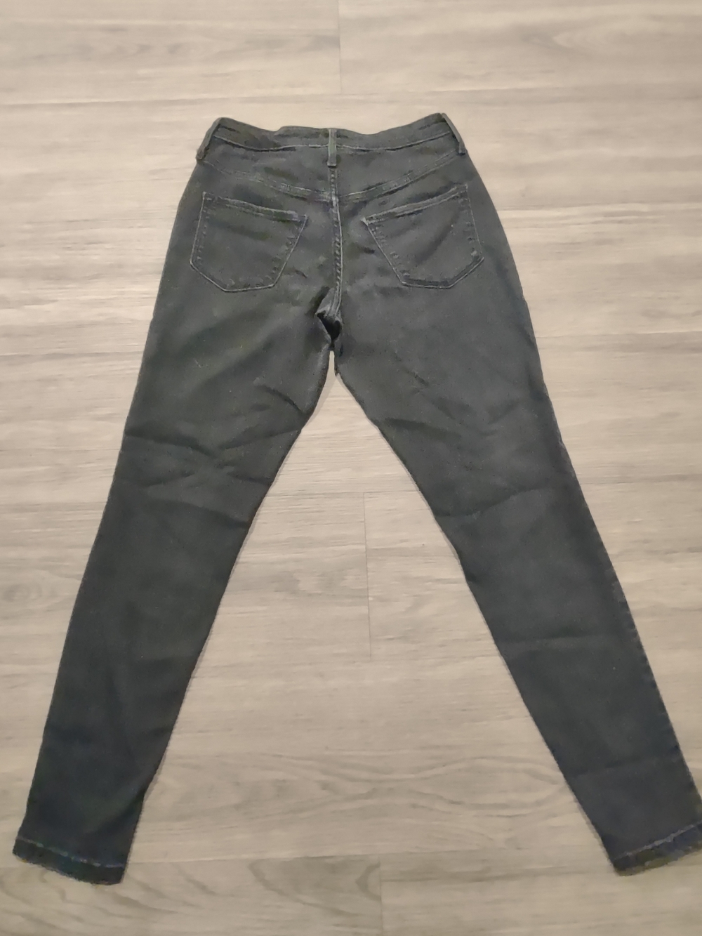 Women's Black High-Waist Skinny Jeans